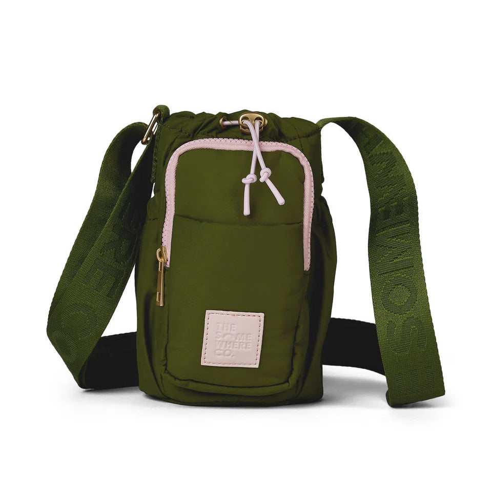 Khaki Water Bottle Bag