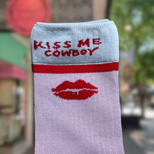 Load image into Gallery viewer, Kiss Me Cowboy Socks - Farmer By Whitney