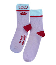 Load image into Gallery viewer, Kiss Me Cowboy Socks - Farmer By Whitney