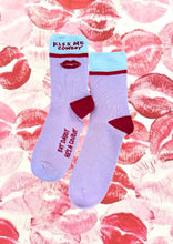 Load image into Gallery viewer, Kiss Me Cowboy Socks - Farmer By Whitney