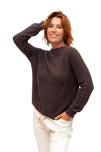 Load image into Gallery viewer, Chocolate Klasik Alpaca Mix Knit Sweater