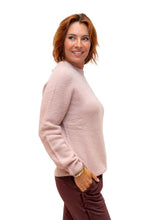 Load image into Gallery viewer, Pink Klasik Alpaca Mix Knit Sweater