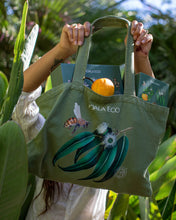 Load image into Gallery viewer, Green Botanical Tote - Koala Eco