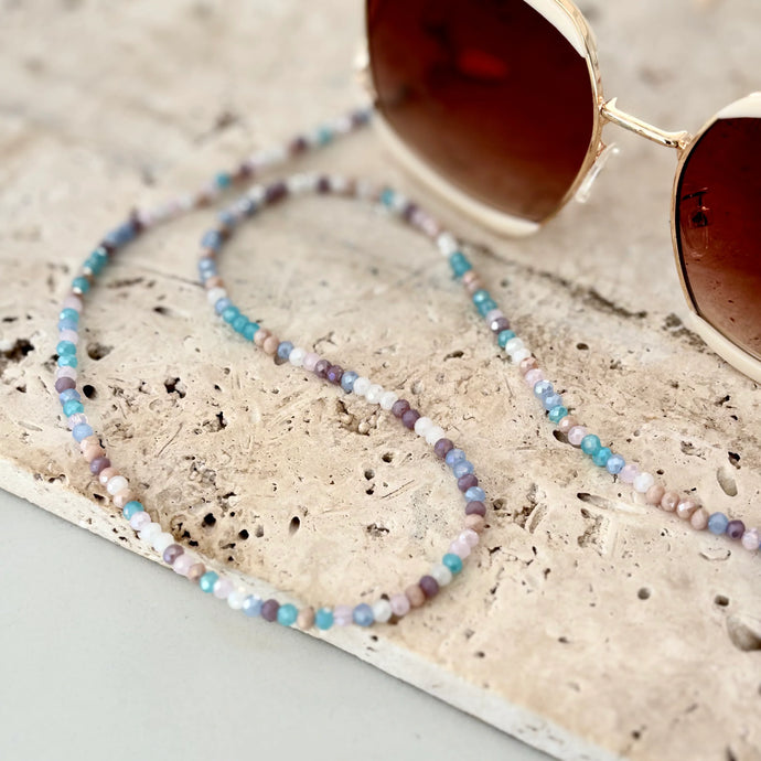 Turquoise Crystal Mix Kristy Sunglass Chain