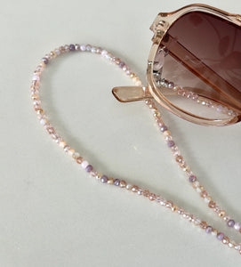 Pink Crystal Mix Kristy Sunglass Chain