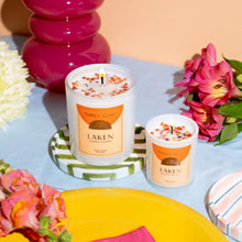 Load image into Gallery viewer, Laken Magnolia + Coconut Crystal Mini Candle