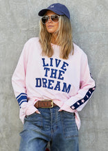 Load image into Gallery viewer, Pink 'Live The Dream' Long Sleeve Tee - Hammill &amp; Co