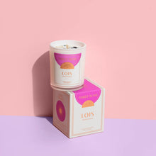 Load image into Gallery viewer, Lois Peach Blossom Crystal Mini Candle