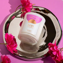 Load image into Gallery viewer, Lois Peach Blossom Crystal Mini Candle