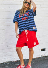 Load image into Gallery viewer, LOVE 1976 Navy Stripe Tee - Hammill &amp; Co