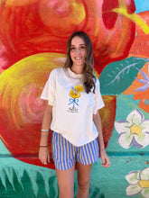 Load image into Gallery viewer, &#39;La Dolce Vita&#39; White/Blue T-Shirt Set - By Frankie