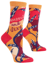 Load image into Gallery viewer, &#39;Anxious and Sexy&#39; Women&#39;s Socks