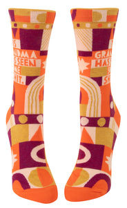 'Grandma's Seen Shit' Women's Socks