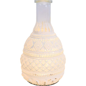 Marais White LED Lantern