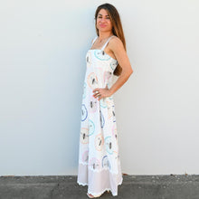 Load image into Gallery viewer, &quot;Lara&quot; Dress in Honeycomb Bee Print - Palm Cove