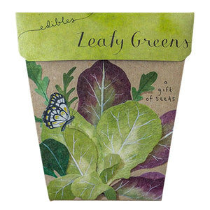 Leafy Greens Gift of Seeds - Card