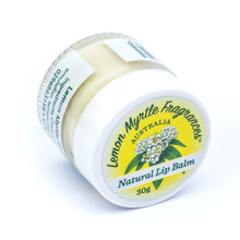 Load image into Gallery viewer, Beeswax &amp; Lemon Myrtle Lip Balm 30g