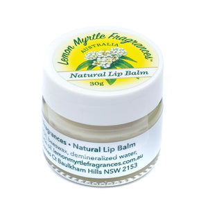 Beeswax & Lemon Myrtle Lip Balm 30g