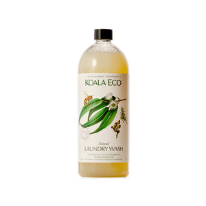 1L Laundry Wash / Lemon Scented Eucalyptus & Rosemary Essential Oil - Koala Eco