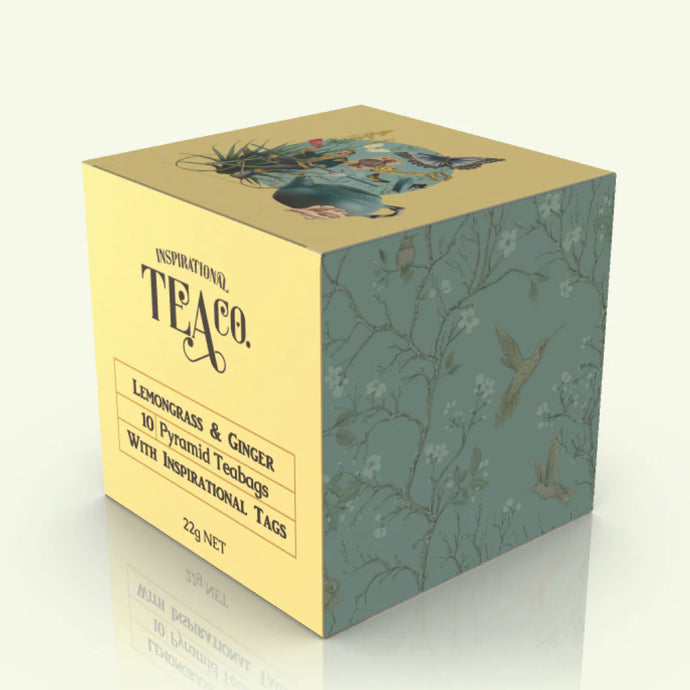 Lemongrass & Ginger Tea 10pk - Inspirational Tea Co