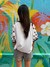 Load image into Gallery viewer, Leopard Chocolate Stripe Racer Shorts - By Frankie