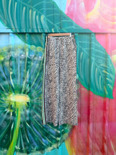 Load image into Gallery viewer, Choc/Mint Stripe Leopard Racer Pants - By Frankie