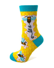 Load image into Gallery viewer, 'Let It Bee' Women's Novelty Socks