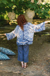 'Let the Light In' Pixie Duster Cropped Kimono - Market of Stars