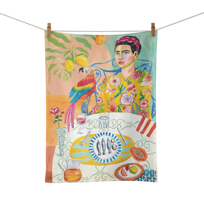 Life In Colour Frida Tea Towel