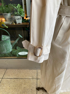 Light Beige Full Length Trench Jacket - By Frankie