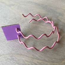 Load image into Gallery viewer, Remi Zig Zag Hoop Earrings by Kate Sale - Assorted Colours