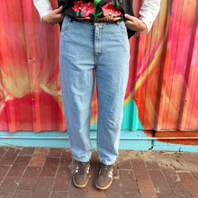 Load image into Gallery viewer, Light Blue Barrel Denim Jean - By Frankie
