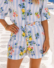 Load image into Gallery viewer, "Tilly" Shorts in Limoncello Spritz Print - Palm Cove