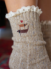 Load image into Gallery viewer, Dog Embroidered Socks