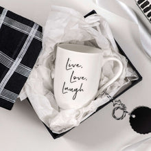 Load image into Gallery viewer, 'Live Love Laugh' Mug - Villeroy &amp; Boch
