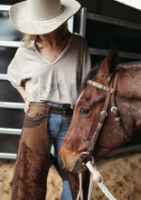 Load image into Gallery viewer, Lone Ranger Vee Neck Tee - Farmer By Whitney