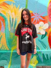 Load image into Gallery viewer, Black 'Long Live Cowgirls' T-Shirt - By Frankie