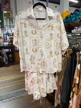 Load image into Gallery viewer, &#39;Long Live Cowgirls Darlin&#39; White/Camel Short Set - By Frankie