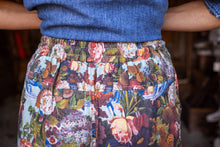 Load image into Gallery viewer, 'Love Language' Linen Cropped Artist Pants - Market of Stars