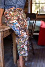 Load image into Gallery viewer, 'Love Language' Linen Cropped Artist Pants - Market of Stars