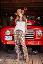 Load image into Gallery viewer, 'Love Language' Linen Cropped Artist Pants - Market of Stars