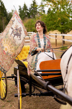 Load image into Gallery viewer, 'Love Revolution' Scarf with Sun, Horse &amp; Floral Print - Market of Stars