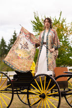 Load image into Gallery viewer, 'Love Revolution' Scarf with Sun, Horse &amp; Floral Print - Market of Stars