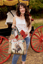 Load image into Gallery viewer, 'Love Revolution' Linen Tote Bag - Market of Stars