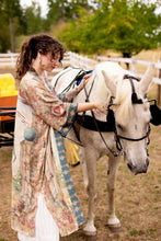 Load image into Gallery viewer, 'Love Revolution' Opera Duster Kimono Robe - Market of Stars