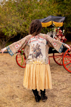 Load image into Gallery viewer, 'Love Revolution' Pixie Cropped Kimono - Market of Stars