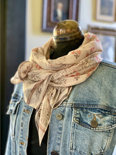 Load image into Gallery viewer, &#39;Love Story&#39; Heart Print Bamboo Scarf - Market of Stars