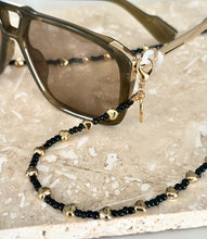 Load image into Gallery viewer, Black Love Beaded Sunglass Chain