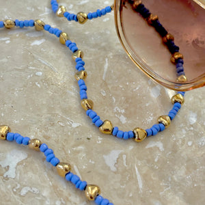 Lilac Love Beaded Sunglass Chain