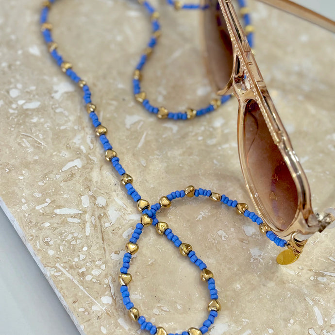 Lilac Love Beaded Sunglass Chain